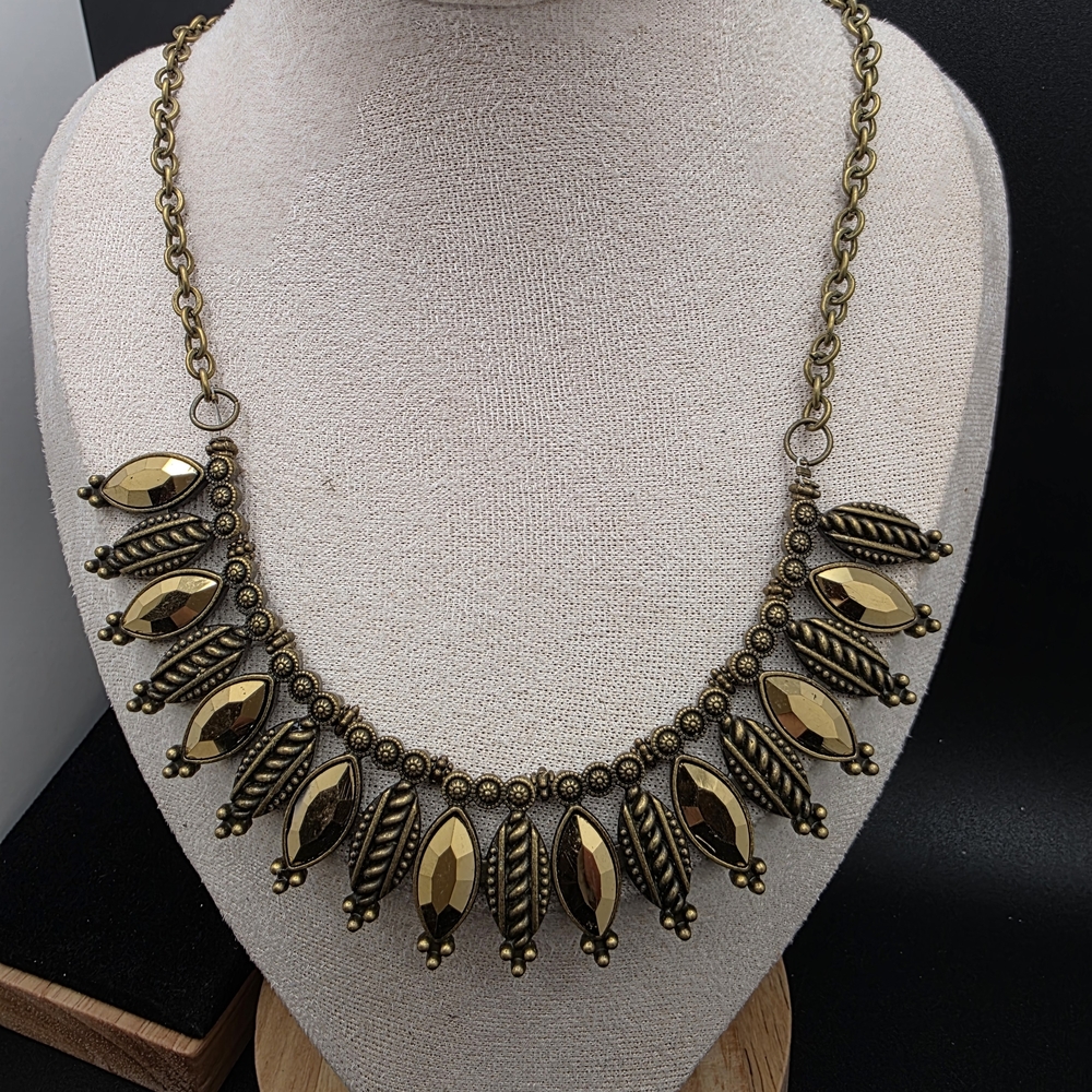 Elegant Brass Necklace (1991)
